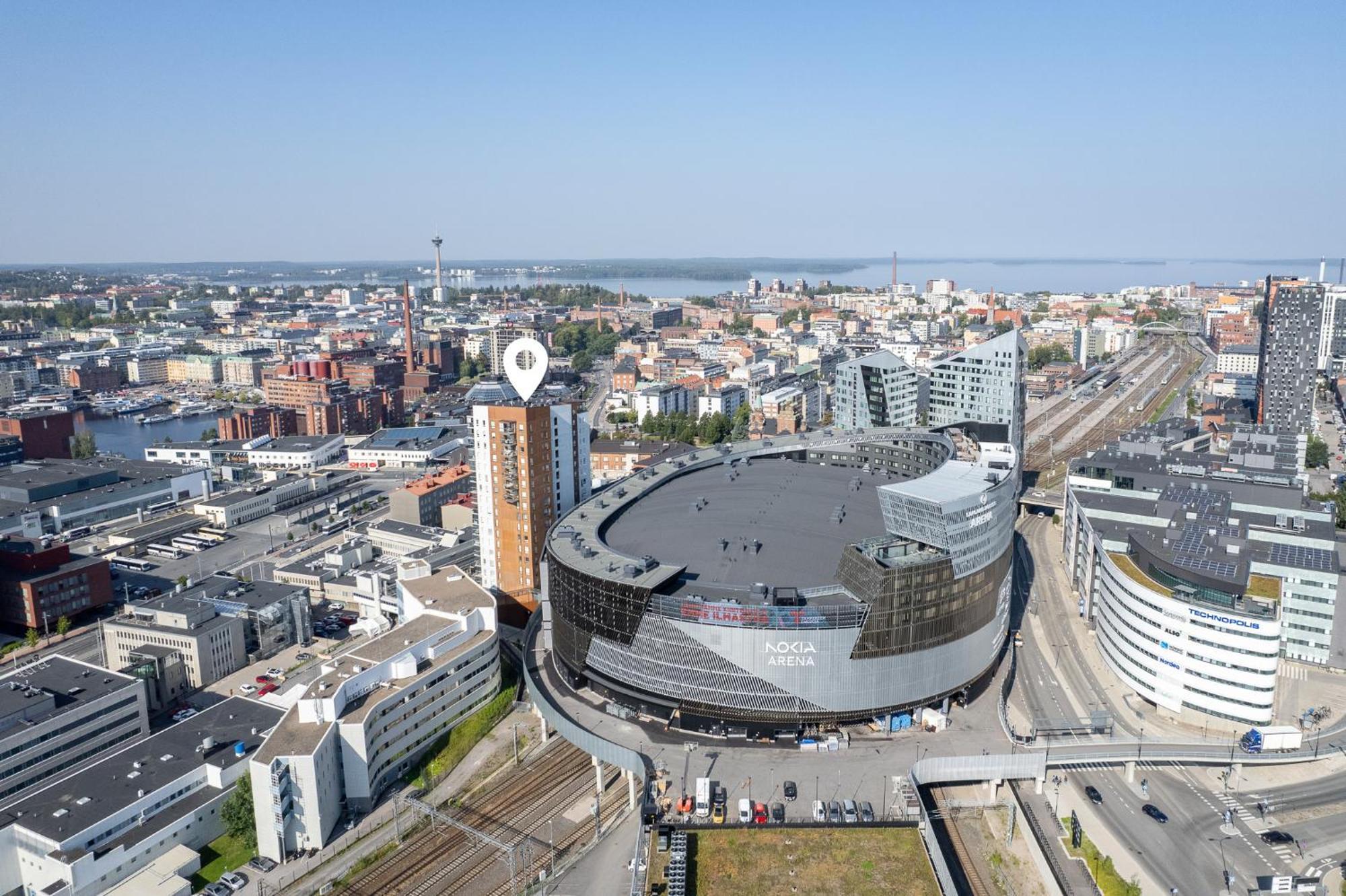 "Areena" - Modern 1Br Apartment Next To Nokia Arena - Hosted By 2Ndhomes Tampere Kültér fotó