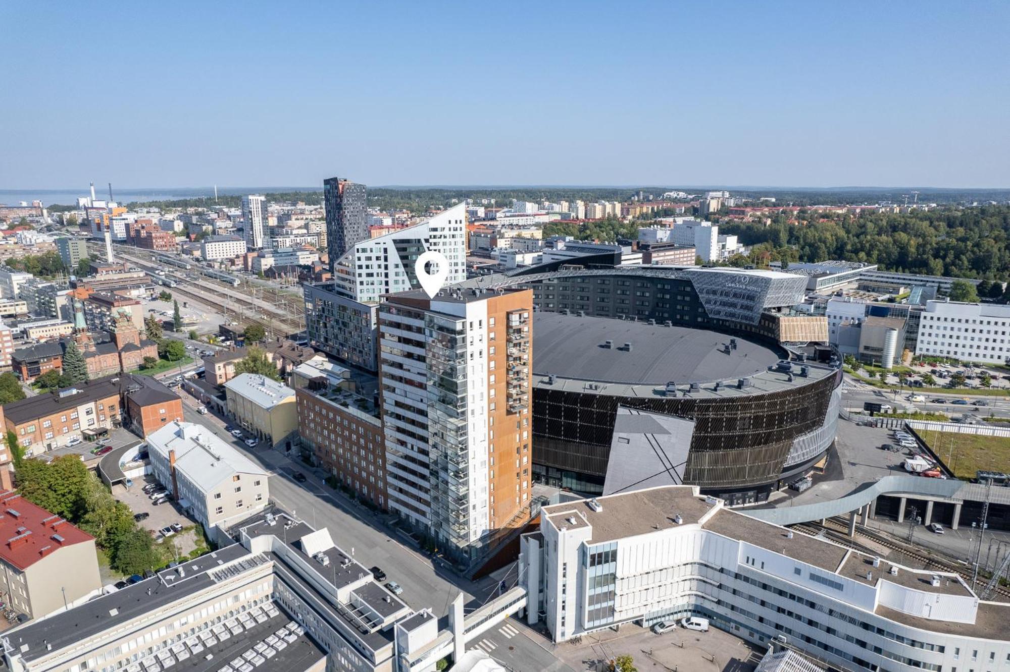 "Areena" - Modern 1Br Apartment Next To Nokia Arena - Hosted By 2Ndhomes Tampere Kültér fotó